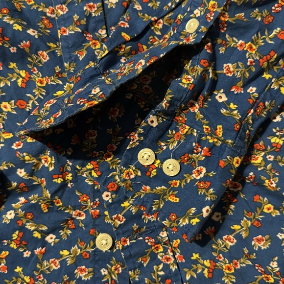 Lands' End Floral Dress Shirt - Picture 4 of 8